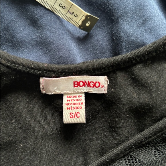 Bongo Maxi Dress with flutter collar - Size Small - Black - Picture 3 of 3